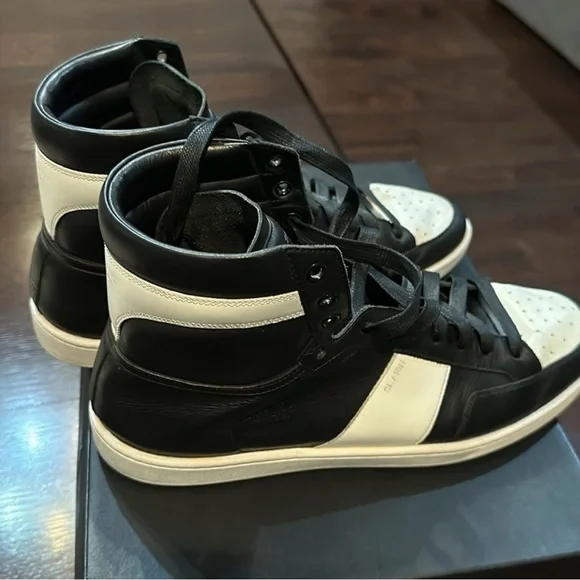 Saint Laurent High Top Sneakers - Picture 2 of 3